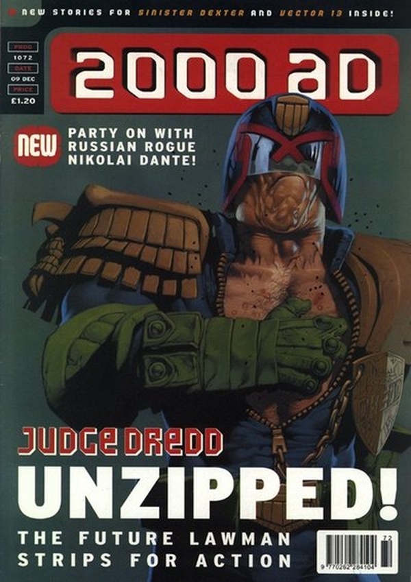 2000 AD #1072 cover