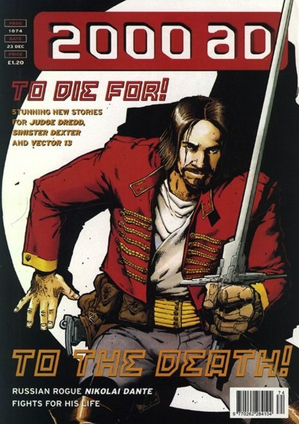 2000 AD #1074 cover