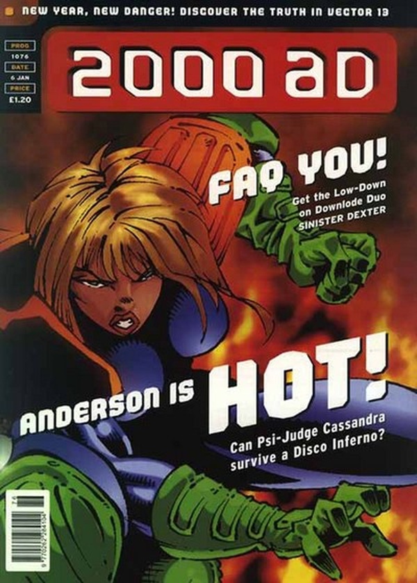 2000 AD #1076 cover