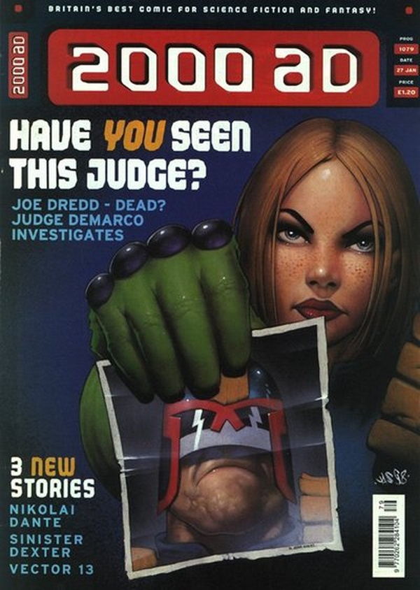 2000 AD #1079 cover