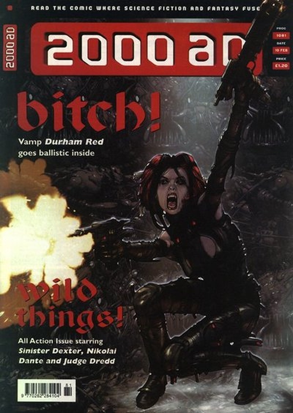 2000 AD #1081 cover
