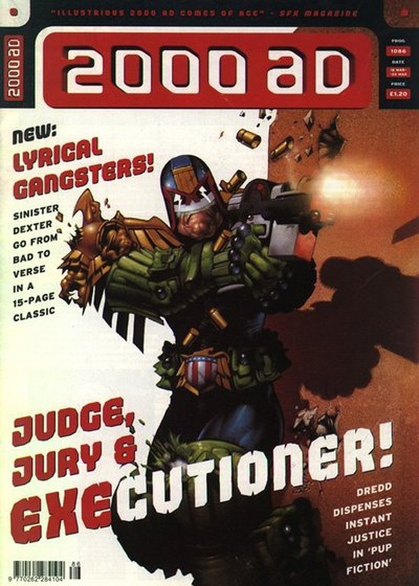 2000 AD #1086 cover