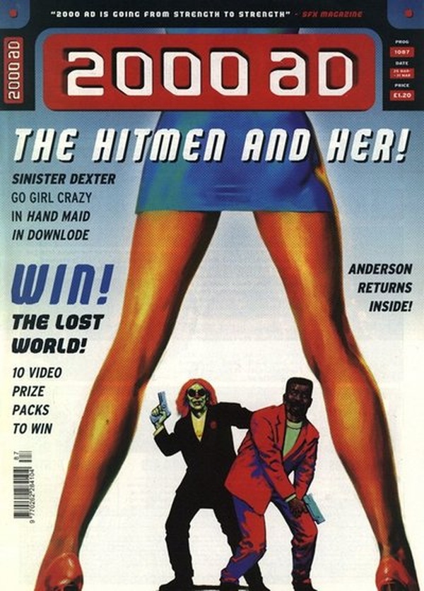 2000 AD #1087 cover