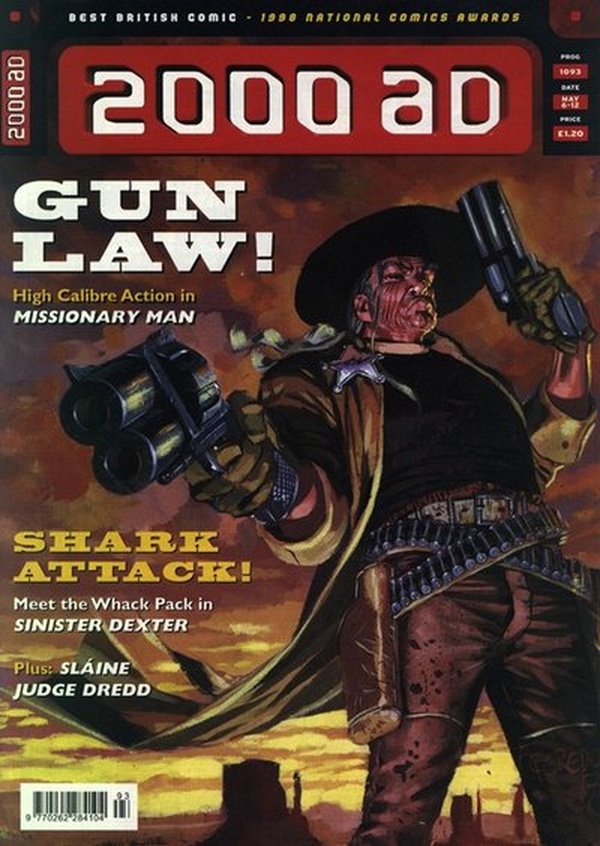 2000 AD #1093 cover