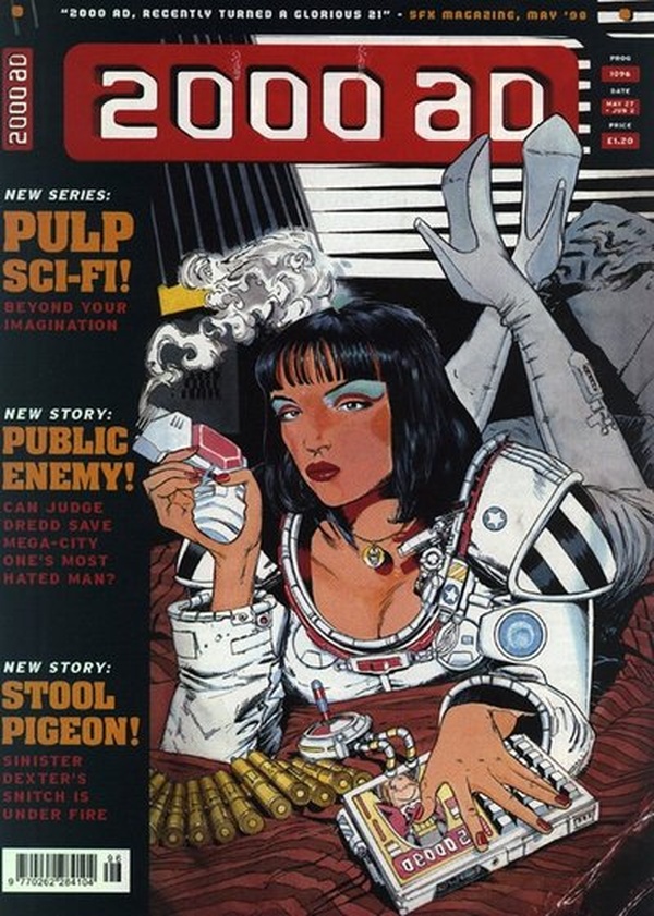 2000 AD #1096 cover