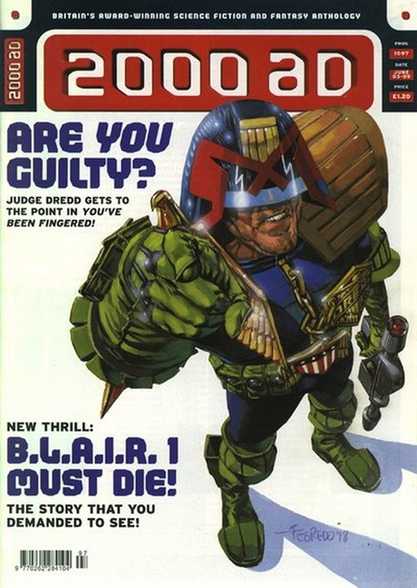 2000 AD #1097 cover