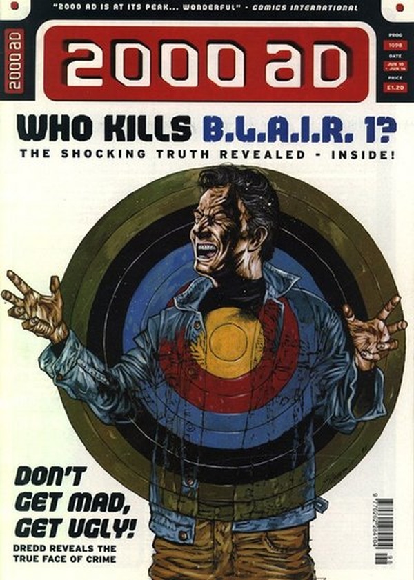 2000 AD #1098 cover
