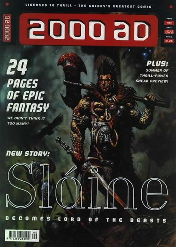 2000 AD #1100 cover