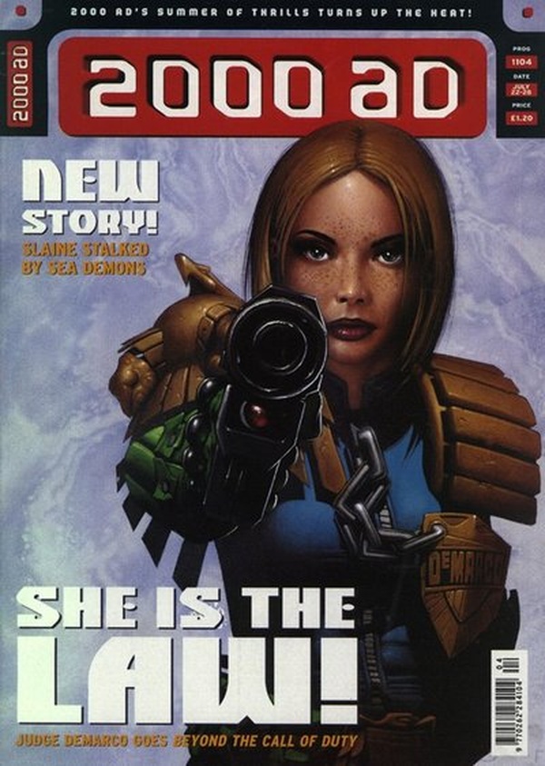 2000 AD #1104 cover