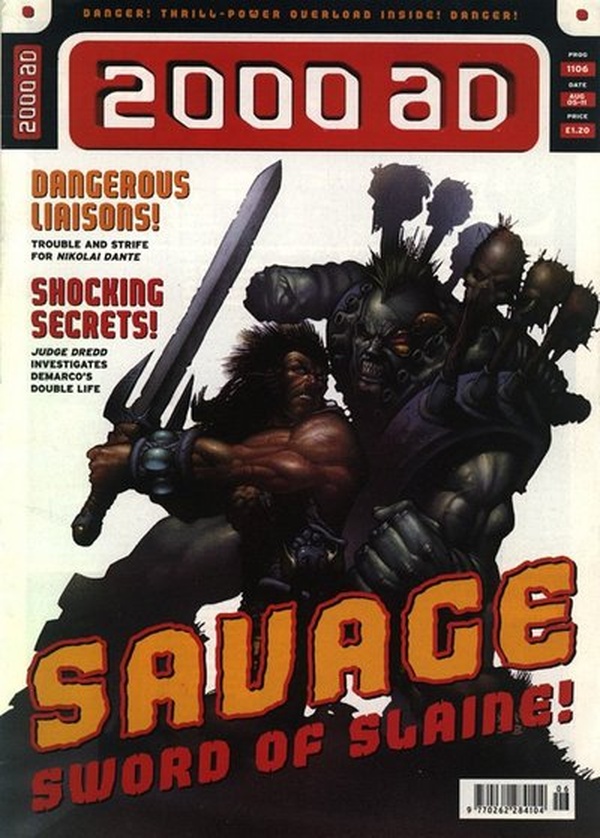 2000 AD #1106 cover