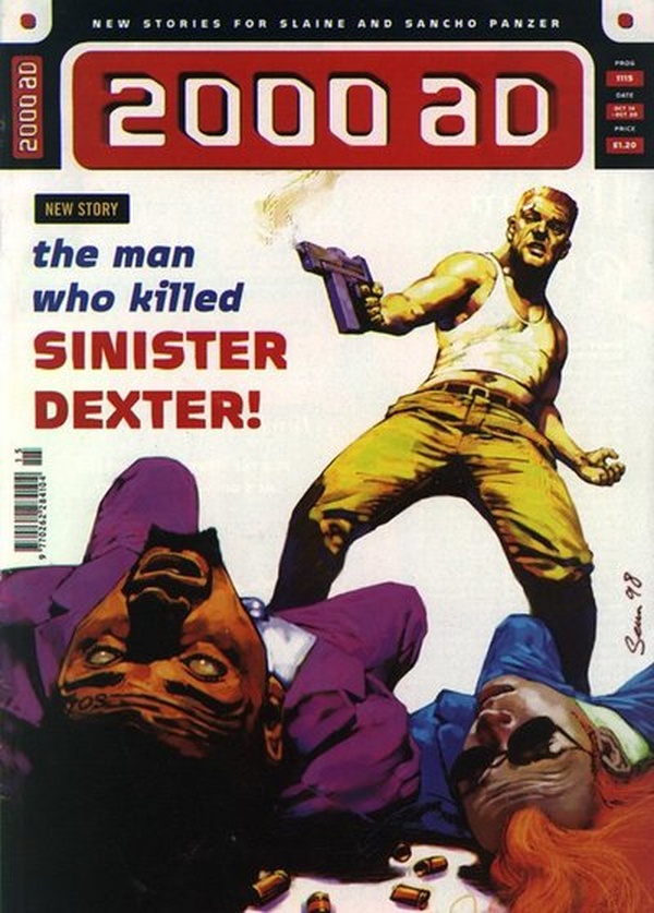 2000 AD #1115 cover