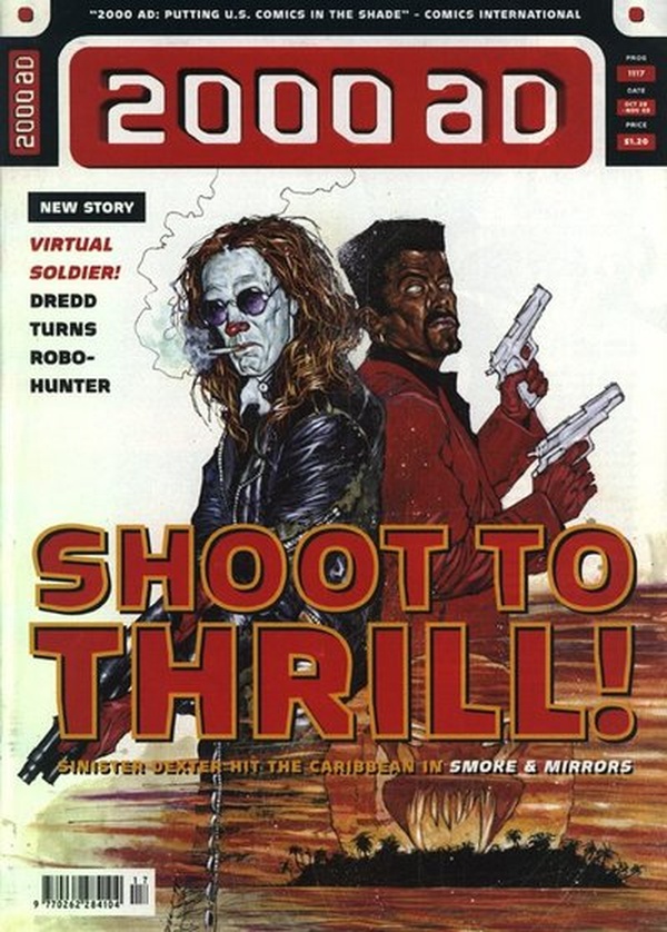 2000 AD #1117 cover