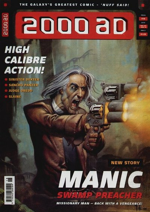 2000 AD #1118 cover