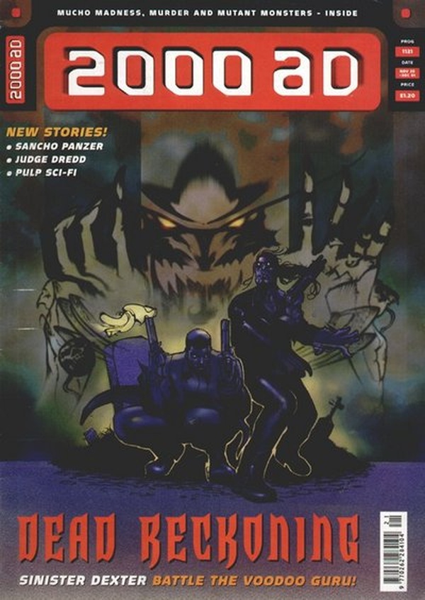 2000 AD #1121 cover