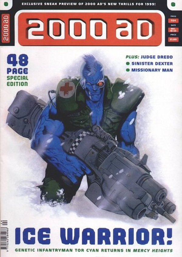 2000 AD #1124 cover