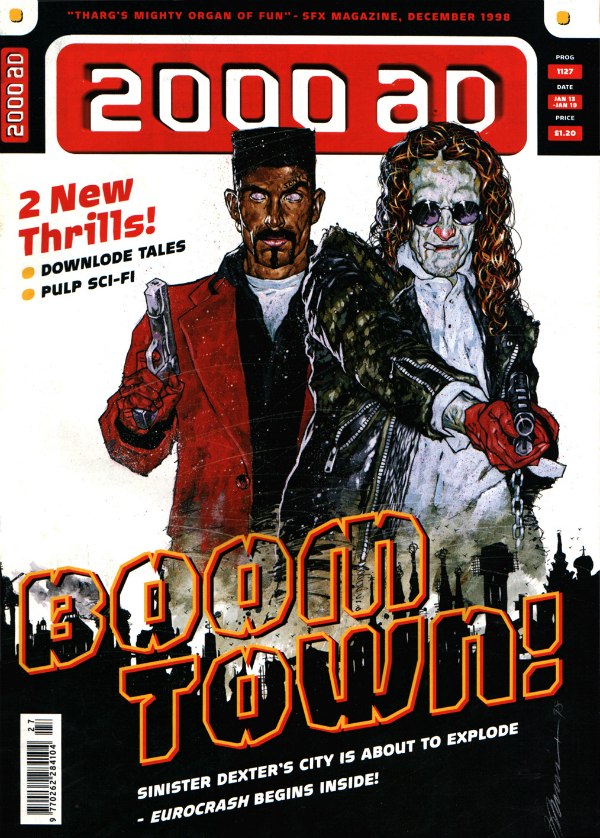 2000 AD #1127 cover