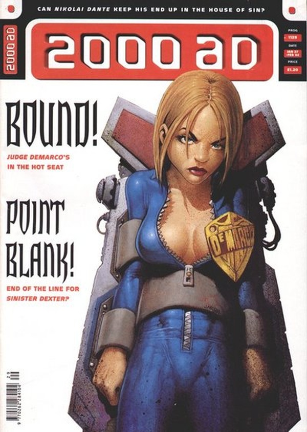2000 AD #1129 cover
