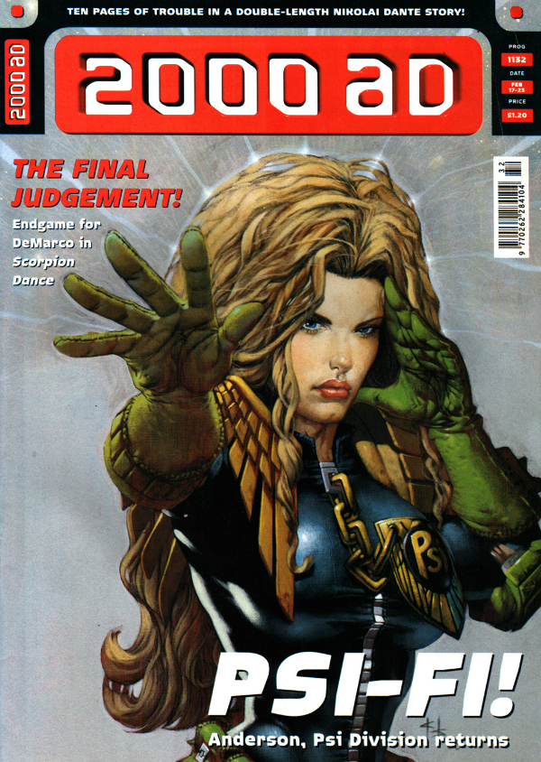 2000 AD #1132 cover