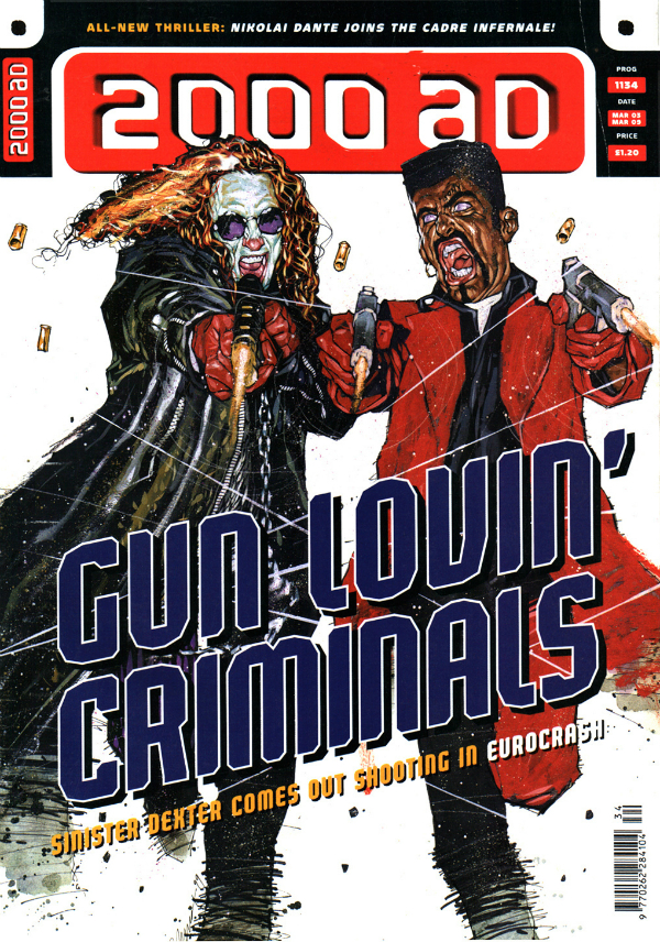2000 AD #1134 cover