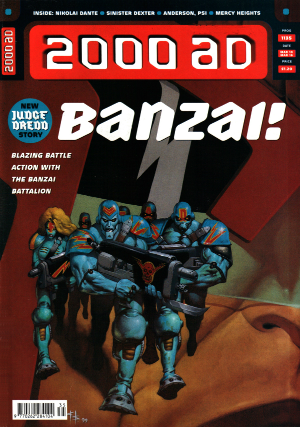 2000 AD #1135 cover