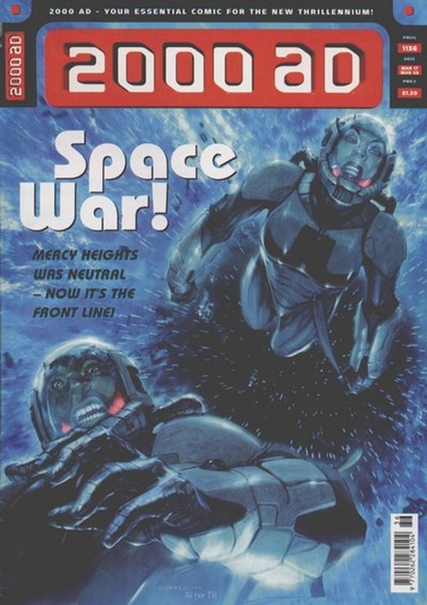 2000 AD #1136 cover