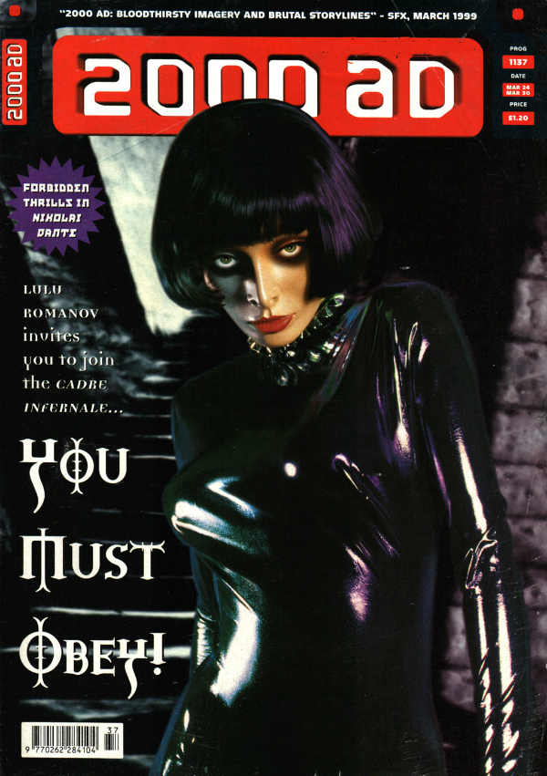 2000 AD #1137 cover