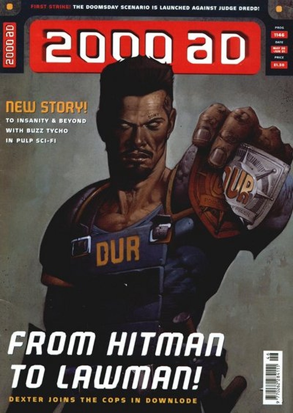 2000 AD #1146 cover