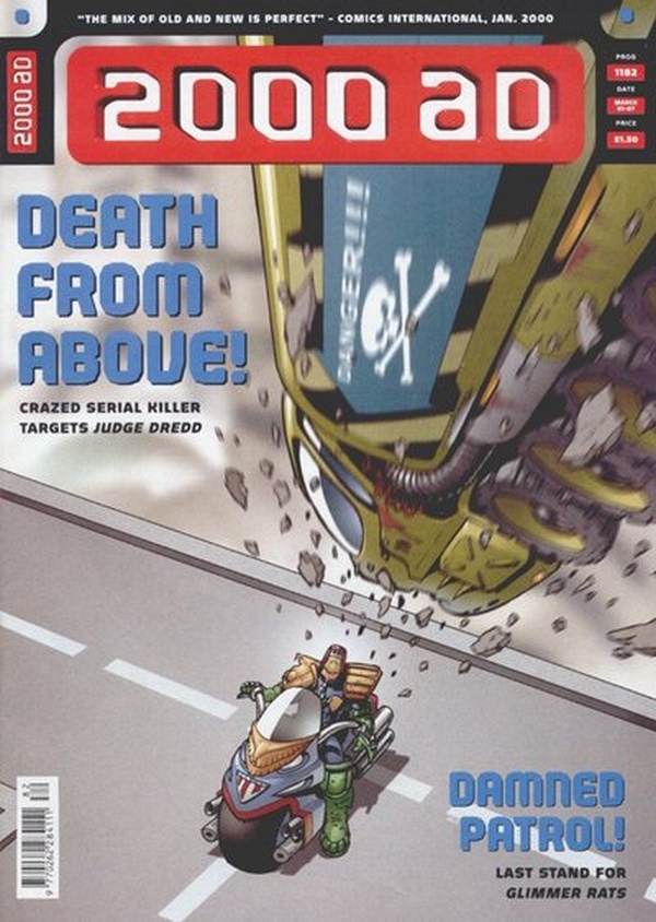 2000 AD #1182 cover