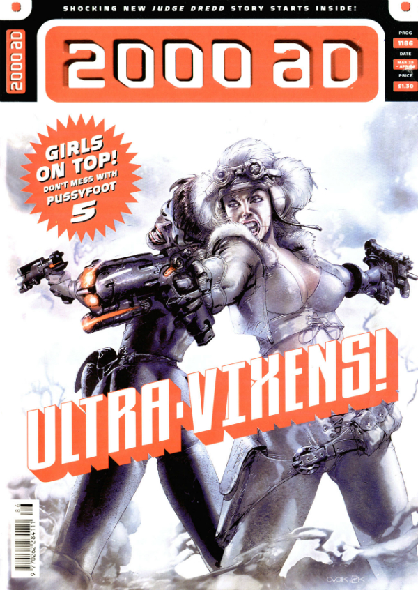 2000 AD #1186 cover