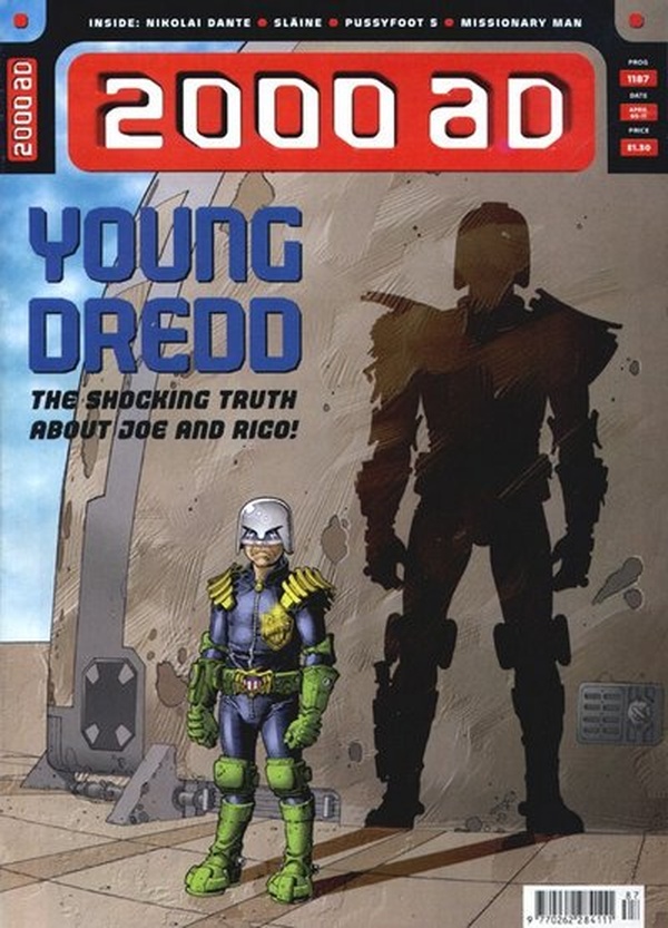 2000 AD #1187 cover