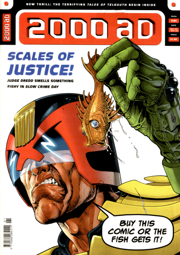 2000 AD #1191 cover