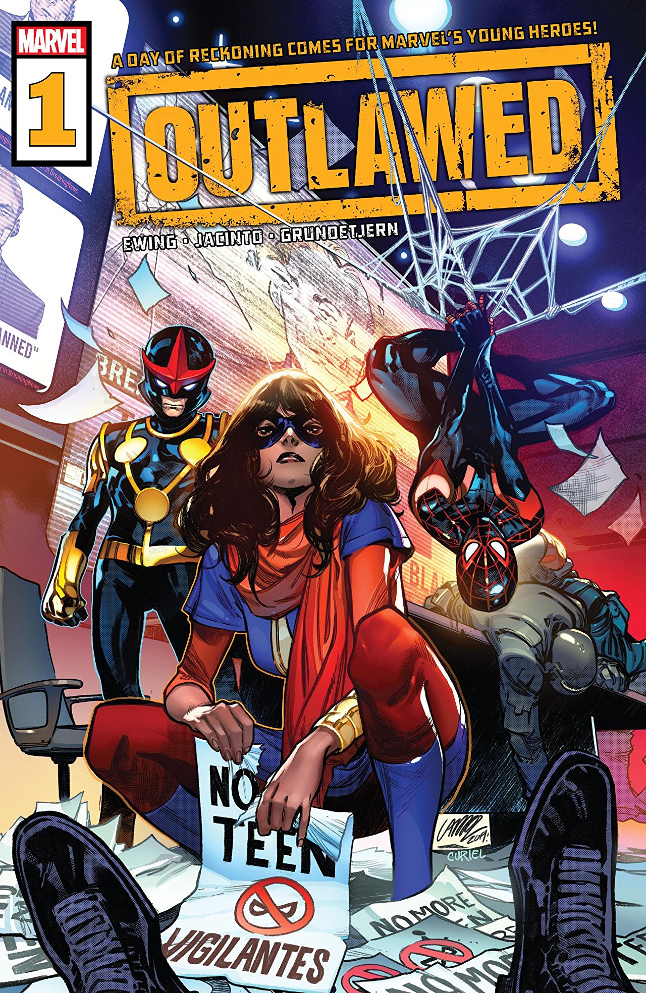 Outlawed #1 cover