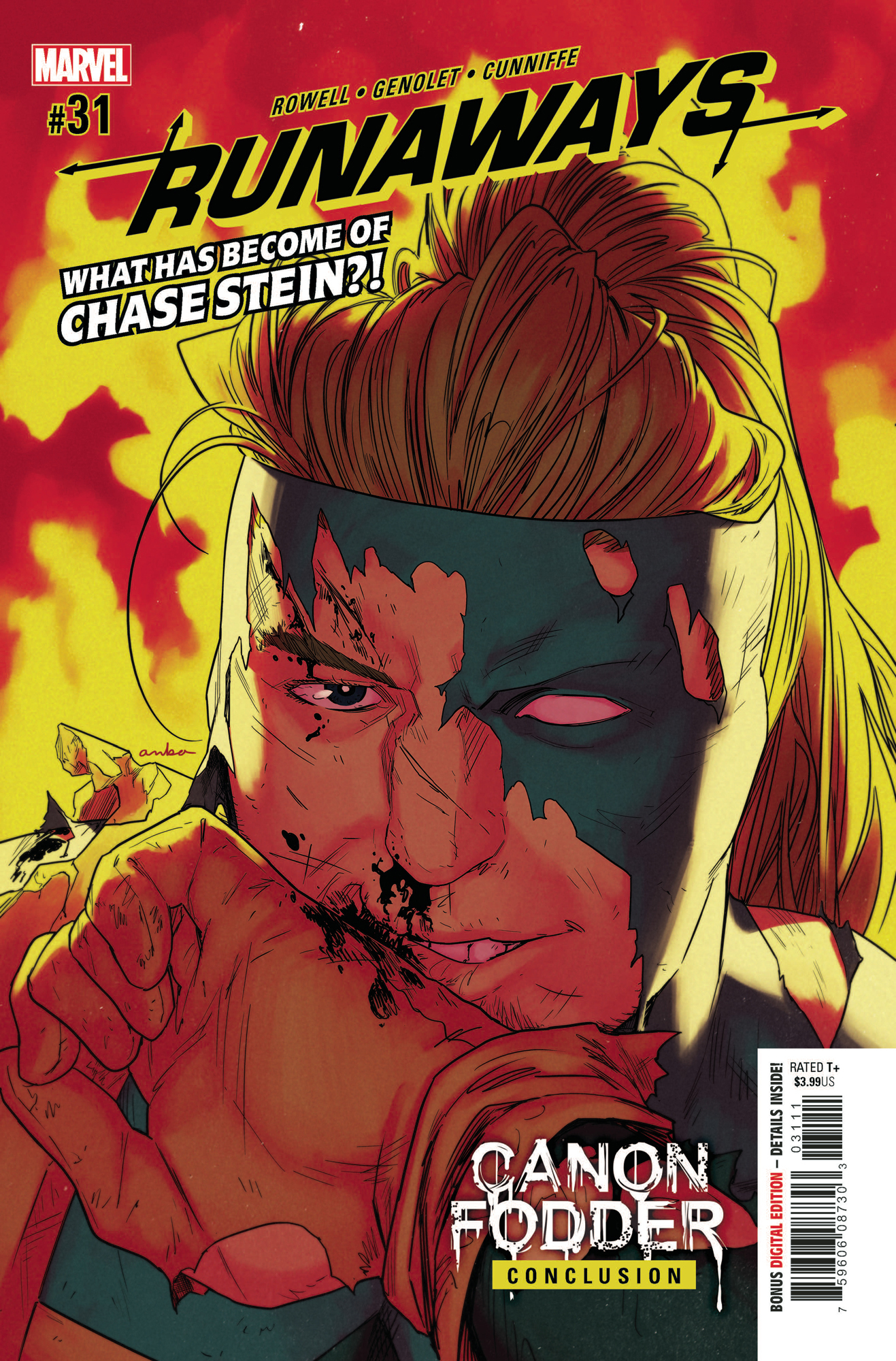 Runaways #31 cover