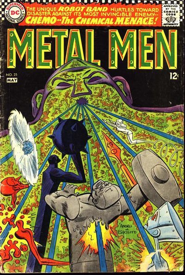 Metal Men #25 cover