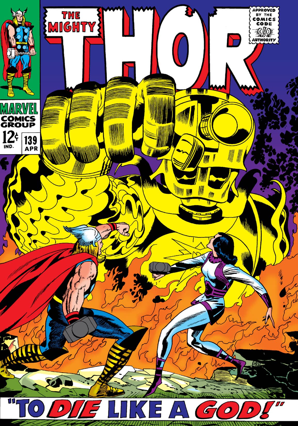 Thor #139 cover