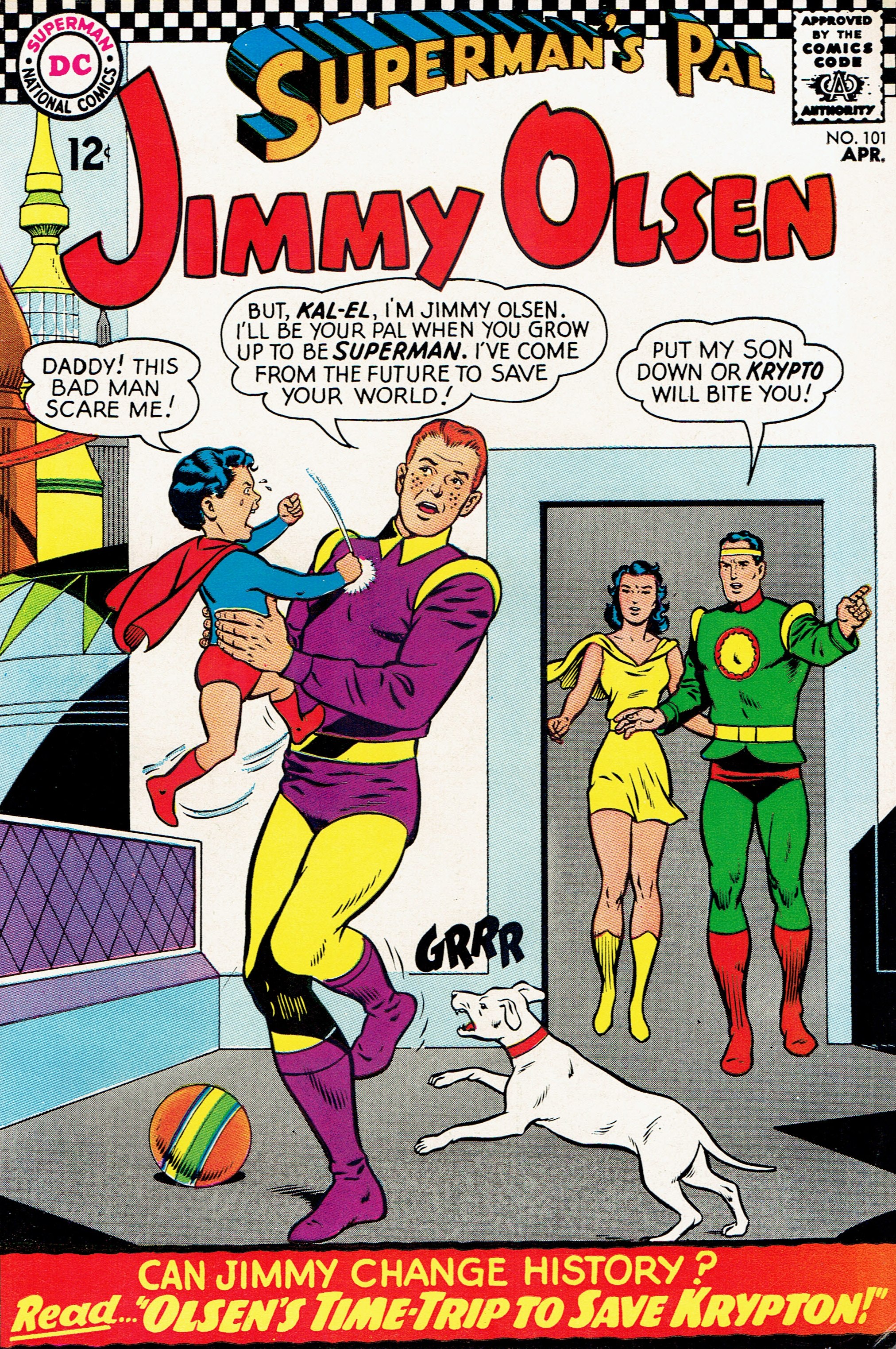 Superman's Pal, Jimmy Olsen #101 cover