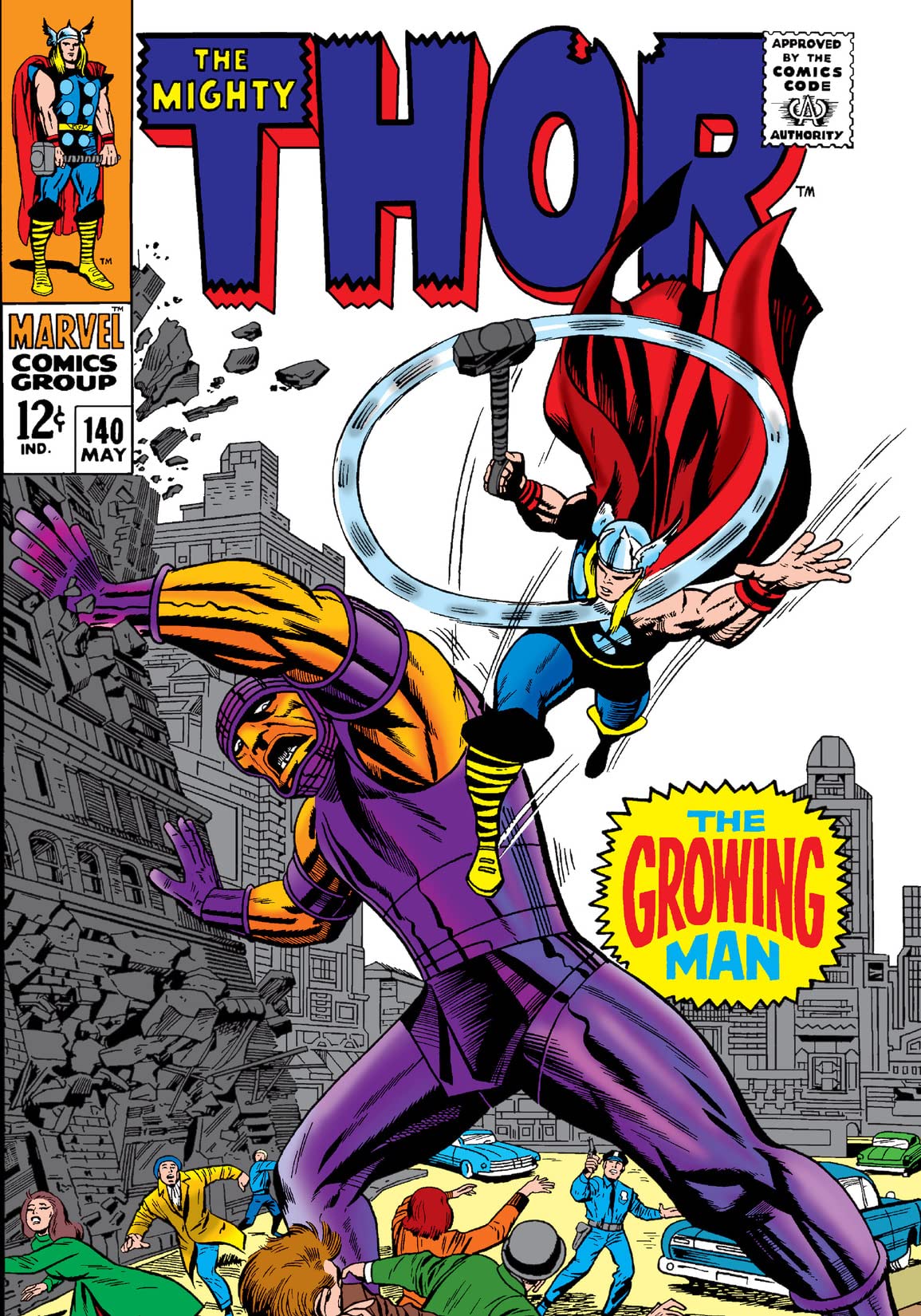Thor #140 cover