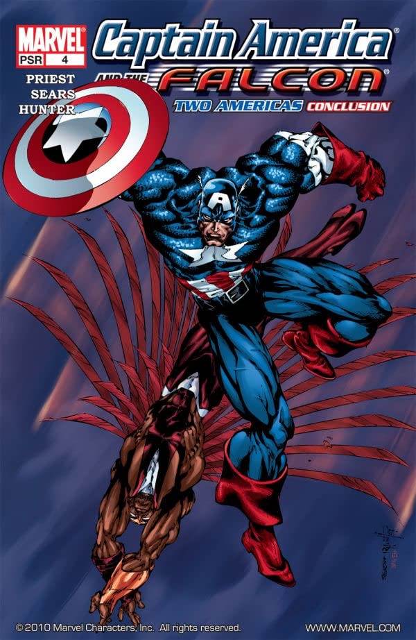 Captain America & the Falcon #4 cover