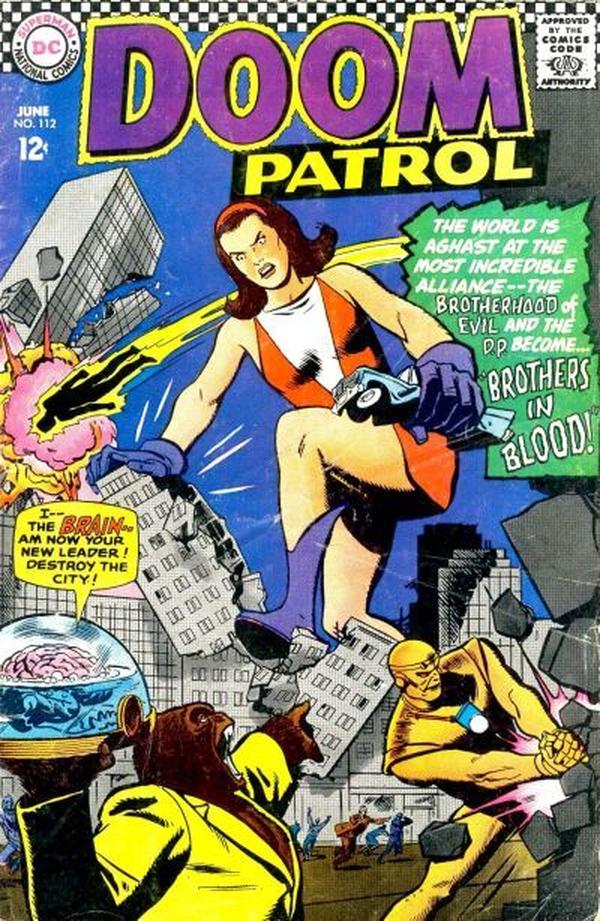 The Doom Patrol #112 cover