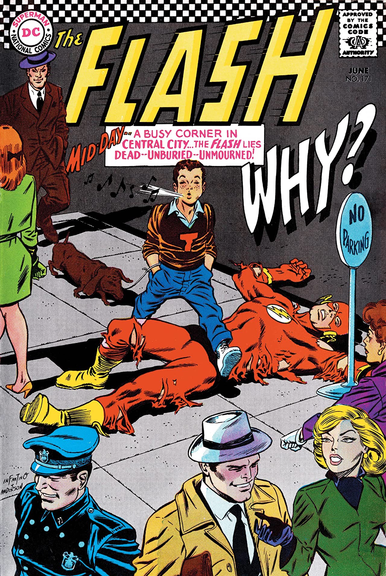 The Flash #171 cover