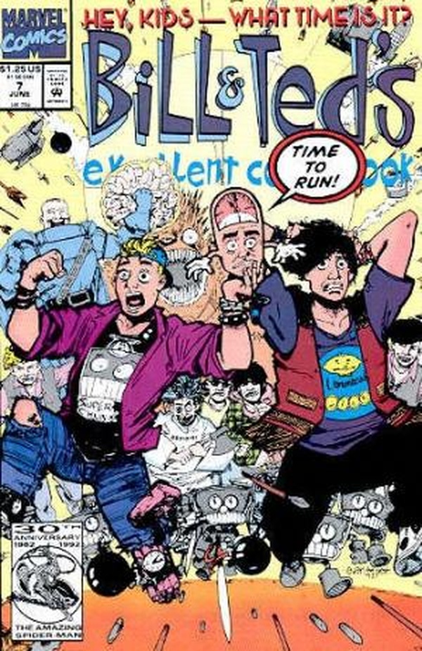 Bill & Ted's Excellent Comic Book #7 cover