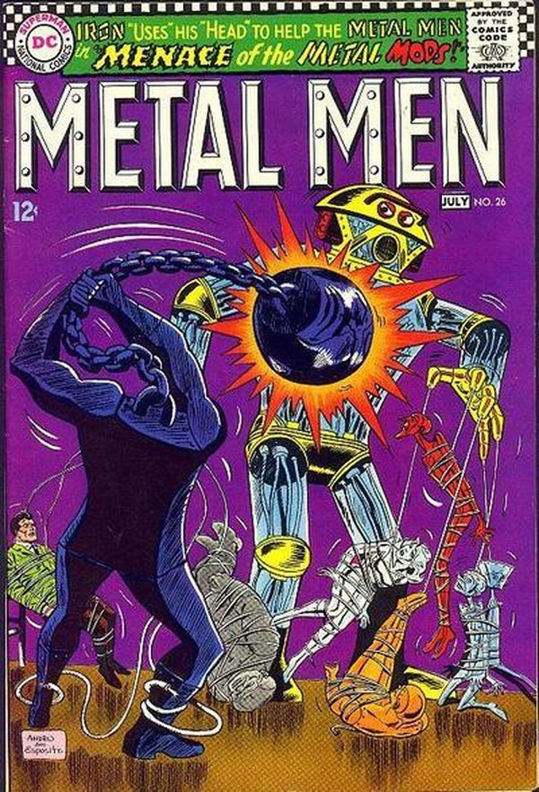 Metal Men #26 cover