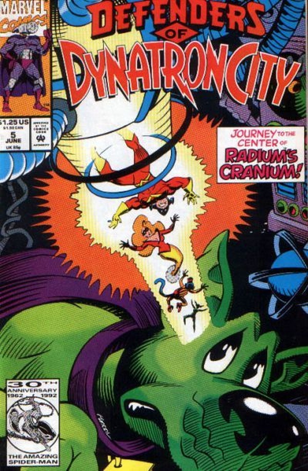 Defenders of Dynatron City #5 cover