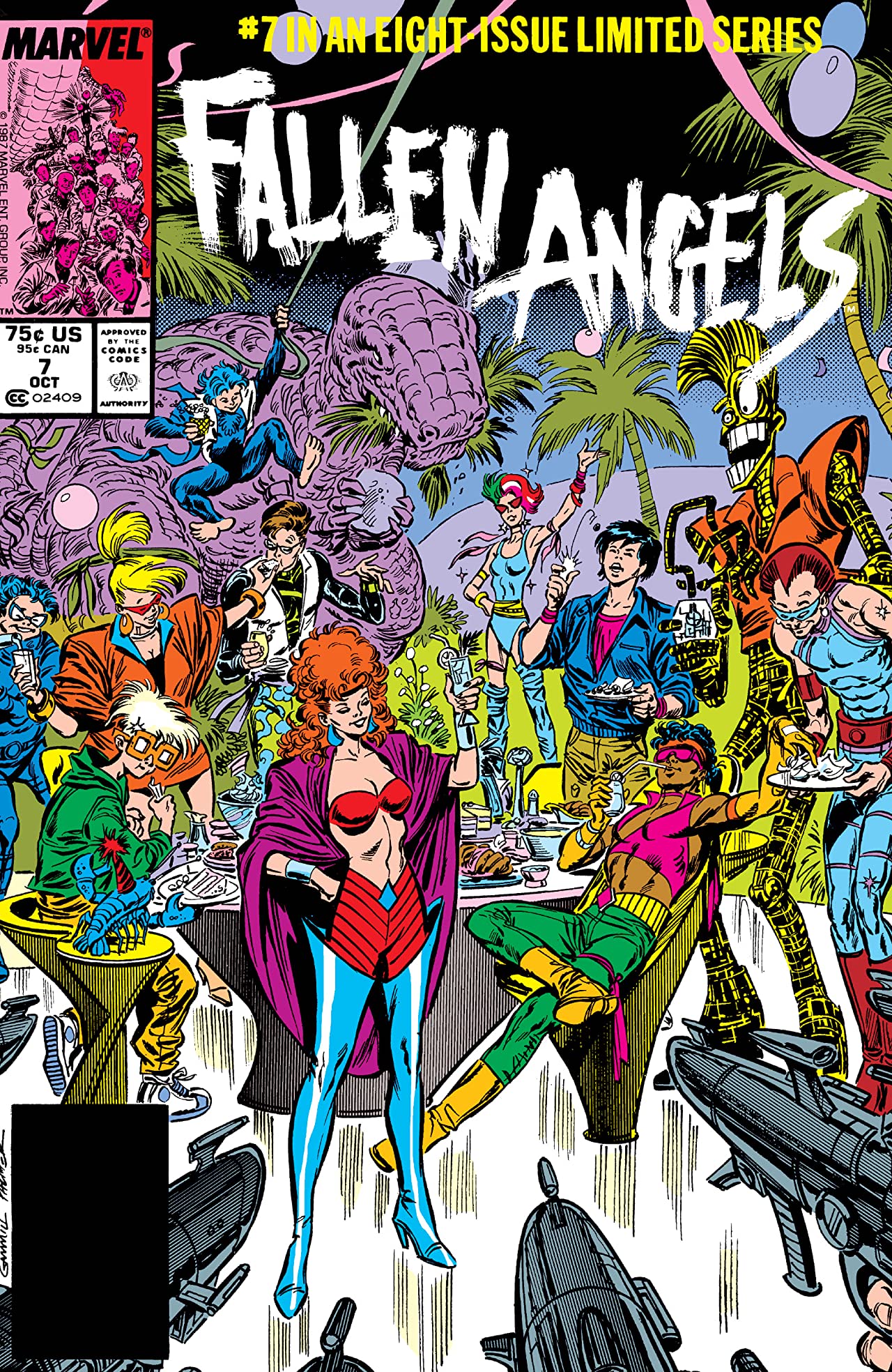 Fallen Angels #7 cover
