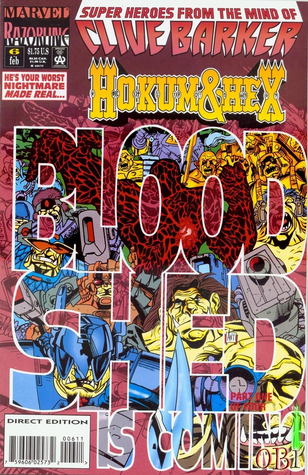 Hokum & Hex #6 cover