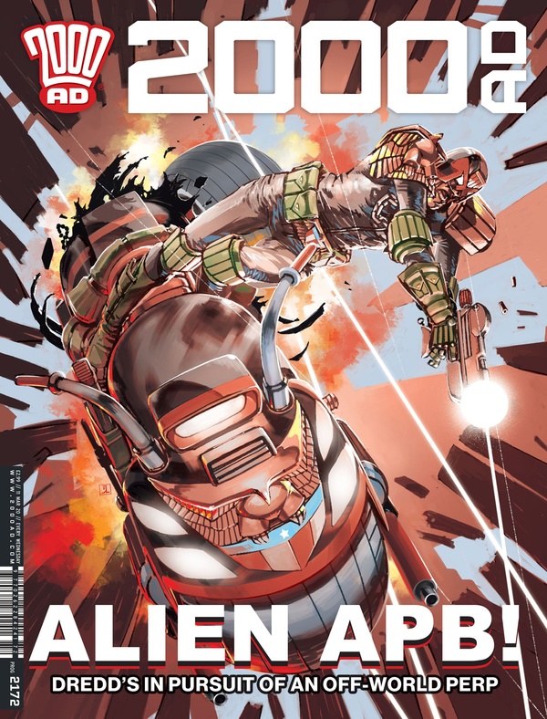 2000 AD #2172 cover