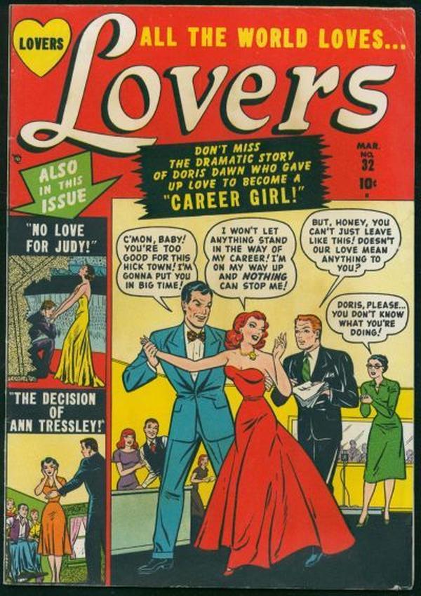 Lovers #32 cover