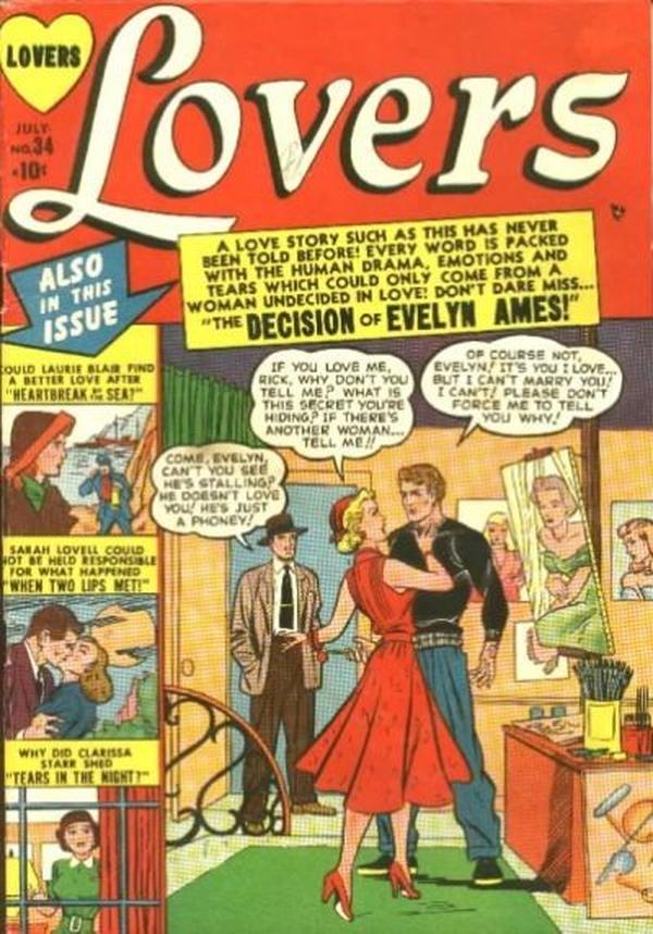 Lovers #34 cover