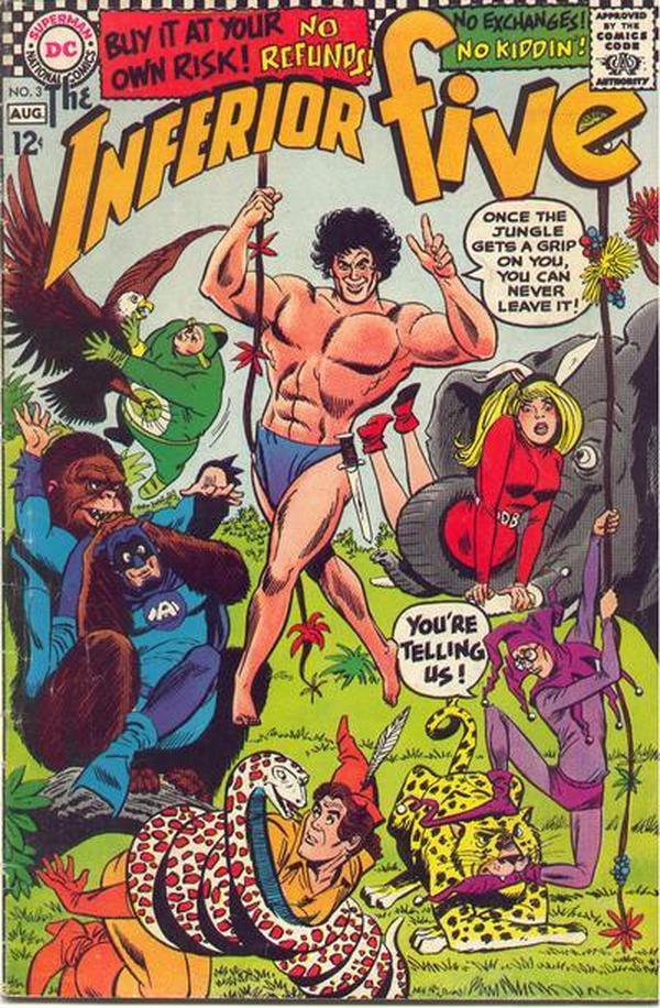 The Inferior Five #3 cover