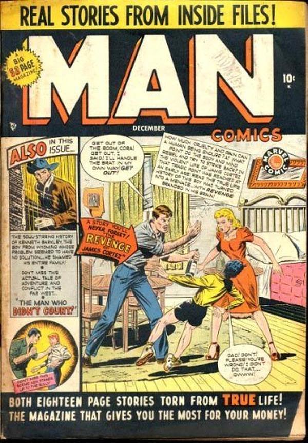 Man Comics #1 cover